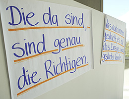 Die da sind, sind genau die Richtigen-Selbstorganisation im Open Space