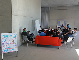 Arbeitsgruppe im open space